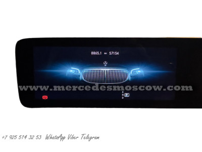 Кодирование щитка приборов и системы MBUX Mercedes-benz GLS X167 в Maybach GLS 600